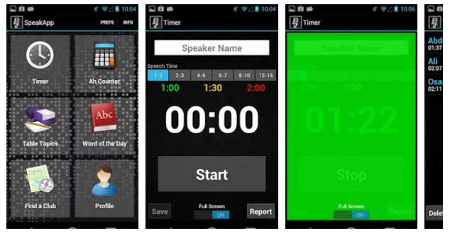 download toastmasters timing app