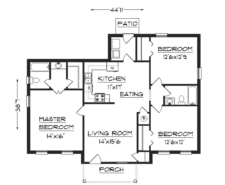 Floor Plan House Building Plans